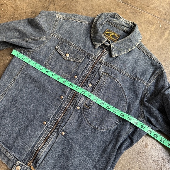 Vivienne Westwood Tokyo Exclusive Early 2000's Denim Moto Jacket - Picture 3 of 14